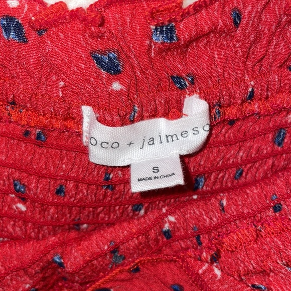 Coco + Jaimeson Off the Shoulder Minidress - Picture 3 of 4